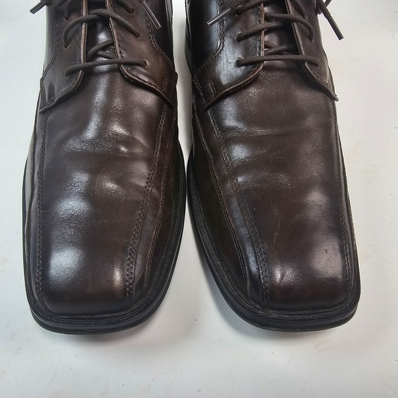 Dockers Vintage‎ Mens Garfield Business Dress Oxford Shoe Brown Size 10.5 - Picture 2 of 10